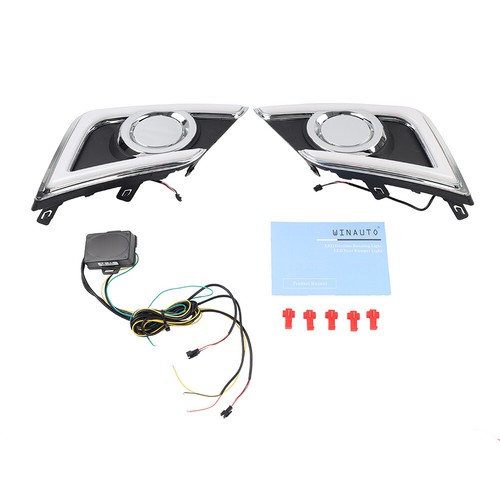 Dual Daytime Running Light With Turn Signal For Nissan Sentra Sylphy 16-19 - Picture 2 of 16