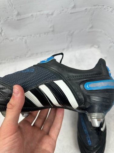 Botines de fútbol Adidas Predator para hombre muy raros negros talla 40 EE. UU. 7 2010 - Imagen 21 de 24