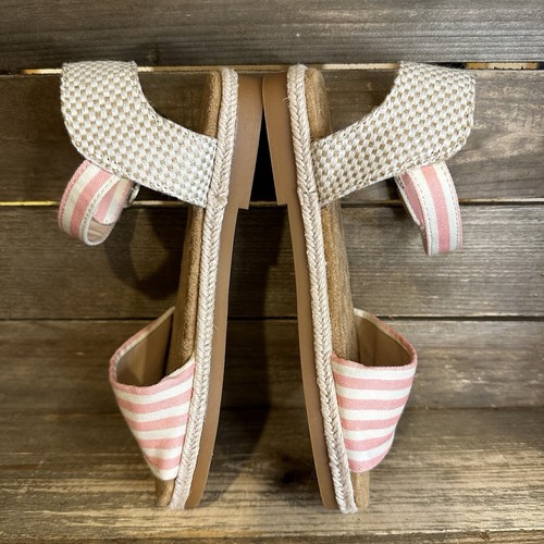 New NWOB Big Kids Mia Esmee Peach/Off White Sandal Sandals Size 2 Y - Picture 4 of 6
