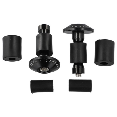 Brand New High Quality Bar Ends Black Replacement Slider Aluminum Glue - Picture 8 of 12