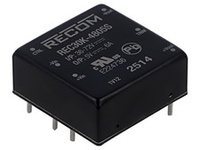 REC30K-4805S Converter: DC/DC 30W UEing: 36-75VDC UAusg: 5VDC 1"x1" REC30K RECOM
