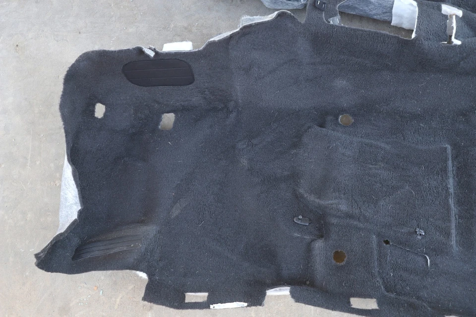 Alfombra de piso completo negra Infiniti FX35 09-12 74902-1CA0A, B013, OEM, 2009, 2010,  Foto 4 de 4