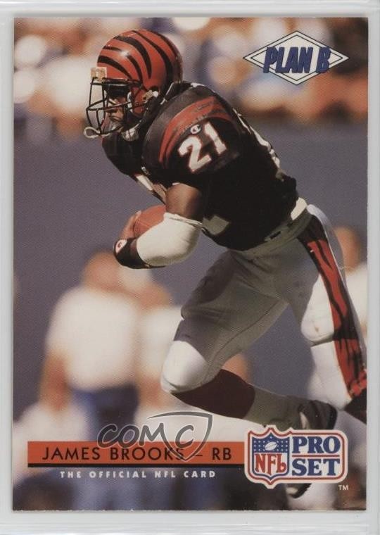 1992 Pro Set James Brooks #127 0kz8