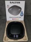 5kg IPX7 Salter Waterproof Digital Electronic Kitchen Food Scales Black 1062BKDR