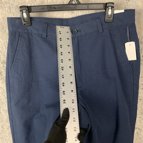 NEW Brooks Brothers Seersucker Chino Pants 33x30 Blue Clark Fit Preppy Mens - Picture 12 of 15