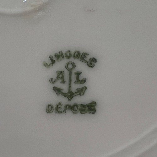 Rare Antique A. Lanternier Limoges Gilded Plate Gold Wheat & Grass - Picture 12 of 13
