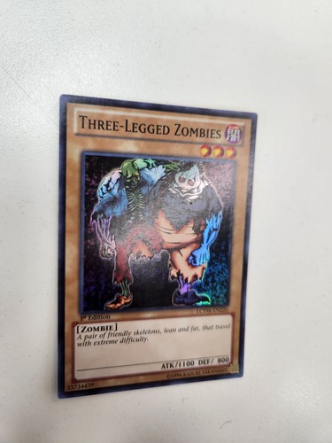 Yugioh - Three-Legged Zombies LCYW-EN226 1st Edition LP - Picture 2 of 10