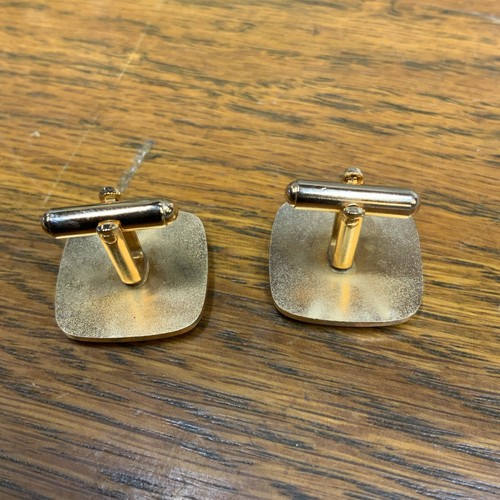 Vintage United States Congress Seal Gold-Tone Cufflinks - Picture 4 of 6