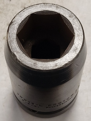 Proto 1-3/16'' Socket 1'' Drive 6PT 10019-L listing B