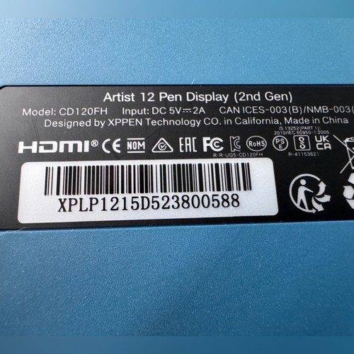 XP-PEN Drawing Tablet with Screen Artist 12 2nd Generation - Picture 14 of 16