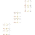  3 Pieces Name Card Holders Place for Tables Desktop Memo Accessories