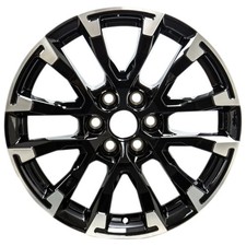 18" GMC ACADIA 2024-2026 FACTORY OEM WHEEL RIM MACHINED BLACK 84886629 18514