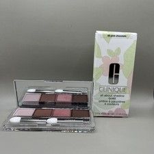 CLINIQUE All About Shadow Quad 06 Pink Chocolate 110z Full Size New In Box