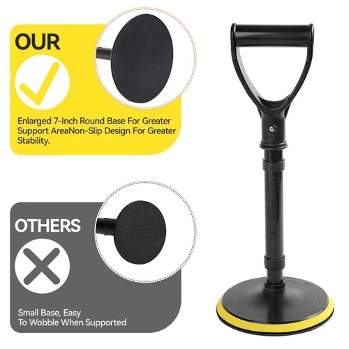 Walking stick space stick walking stick height adjustable walking aid stick stand-up aid - Picture 6 of 11