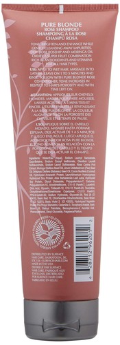 Pure Blonde Rose Shampoo 9oz - Sulfate-Free, Paraben-Free - Picture 2 of 5