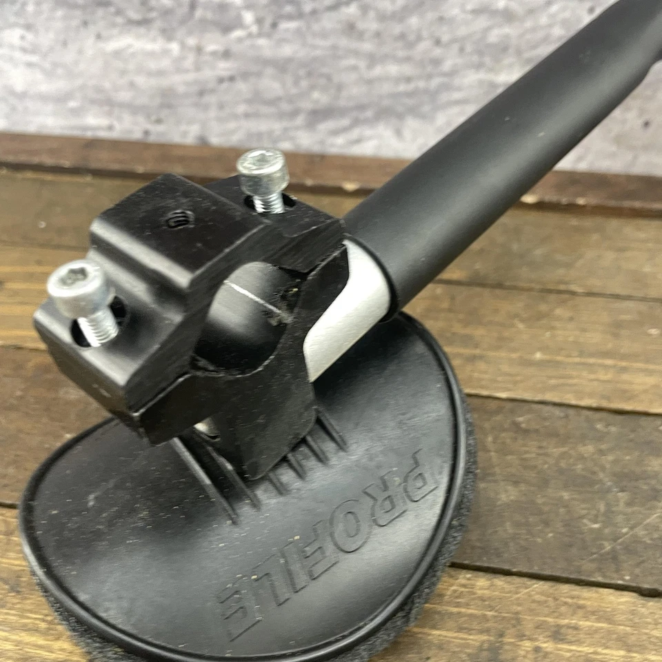 Profile Design Clip-On Aero Bars Triathlon TT Black Pads 535g Road Bike Vintage - Image 3 of 4