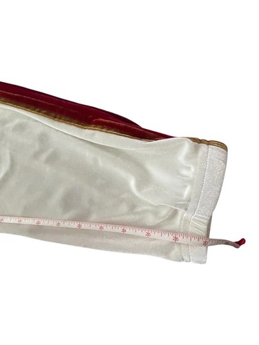 Aviator Nation klassische Samt-Jogginghose 5 Streifen Velours weiß Erwachsene Größe Small - Bild 7 von 7