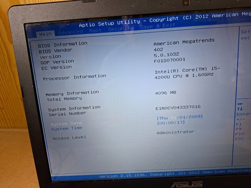 Portátil ASUS F550L - Imagen 2 de 9