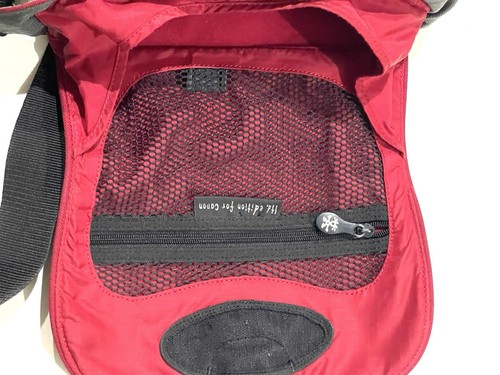 Crumpler & Canon Shoulder Camera Bag Red/Grey for DSLR & Lens Cross Body - Picture 6 of 9