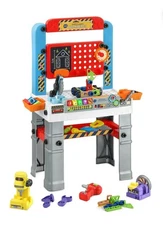 VTech children's Drill & Learn Workbench, tools, colors, sing along songs - New