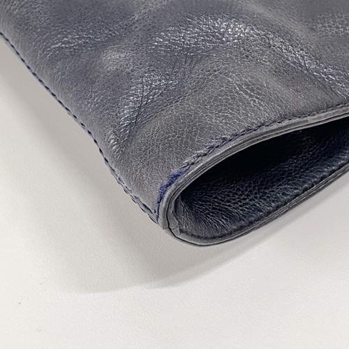 BOTTEGA VENETA Handtasche Vintage schwarz Leder rechteckig - Bild 11 von 12