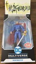 Mcfarlane DC Multiverse NIGHTMASTER 7 Action Figure Red Platinum Chase New