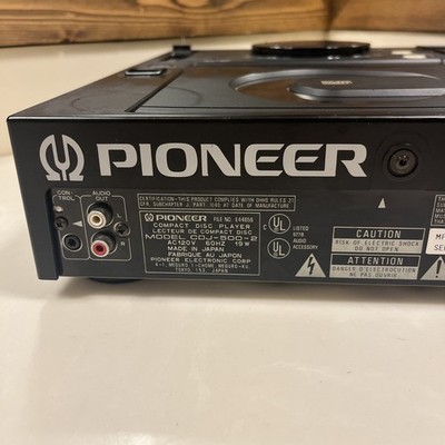 Pioneer CDJ-500II コンパクトディスクプレーヤー① Pioneer CDJ-500Ⅱ コンパクトディスクプレーヤー Pioneer DJ