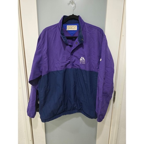 Vintage Team USA Ski Jacket S Purple Blue Mazda Express 90s Winter Snow Retro - Picture 1 of 8