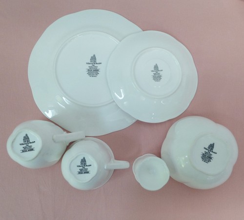 Villeroy & Boch Arco weiss 26 tlg. Kaffeegeschirr mit Eierbecher für 6 Personen - Bild 13 von 13