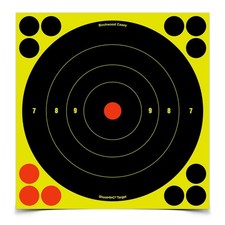 BIRCHWOOD CASEY Shoot-N-C 8in Bull's-Eye 30 Targets, 360 Pasters (34825-30)