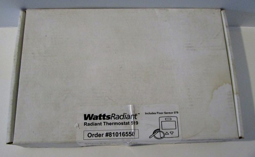 Tekmar 519 One Stage Heat Radiant Thermostat With Slab Sensor Watts Radiant - Picture 5 of 6