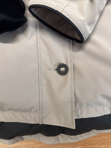 Canada Goose Rossclair Parka Woman Sz M Off White Down Worn Once Jacket - Picture 4 of 19