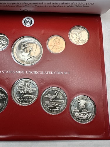 2018 US Mint Uncirculated Coin Set Denver 10 Coins Set - Picture 6 of 13