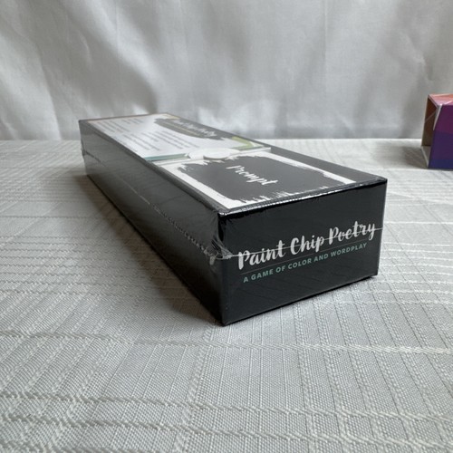 Paint Chip Poetry A Game of Color and Wordplay Chronicle Books 2017 NEW SEALED - Imagen 10 de 11