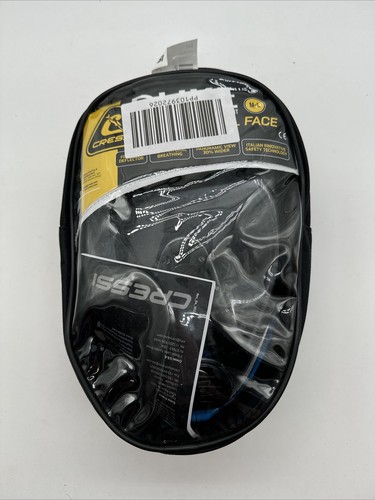 Cressi Duke Full Face Snorkel Mask Blue Black M/L - Picture 7 of 7
