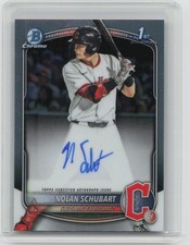 2025 Bowman Draft #CPA-NS Nolan Schubart Chrome Prospect Autographs