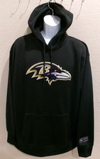 Baltimore Ravens Pullover Hoodie NFL Ultra Game Fan Apparel Black XL