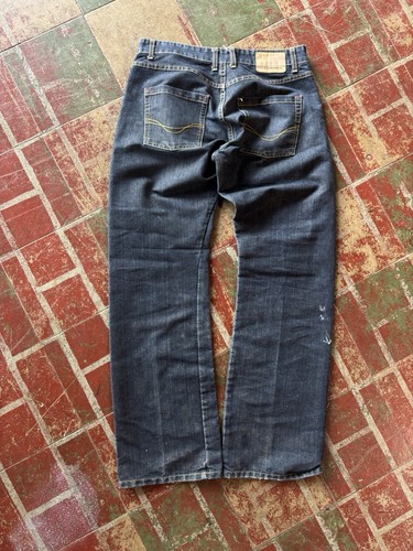 Vintage Y2K OAKLEY Jeans Loose Fit Low Rise Boot Cut Size 33x34 - Picture 2 of 4