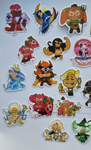 50 Stck. Cookie Run Kingdom Aufkleber Spiel Kinder Vinyl Geschenktüten Flasche Laptop Wand - Bild 4 von 19