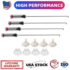 4x Washer Suspension Rods For Whirlpool WTW4855HW1 WTW4850HW0 WTW4855HW0 WASHER