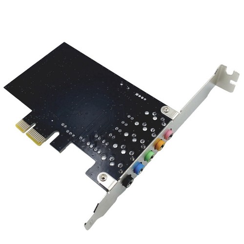 Carte Son Intégrée PCI-E 5.1 pour Ordinateur de Bureau, Jeux 3D, Musique, C1343 - Afbeelding 4 van 6
