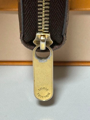 Auténtica Cartera Larga LOUIS VUITTON M42616 Monograma Cremallera Marrón LV Sin Caja - Imagen 8 de 18
