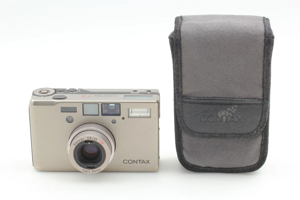 Lesen [N NEUWERTIG] Contax T3 Titan Silver Point & Shoot 35 mm Filmkamera... - Bild 2 von 4