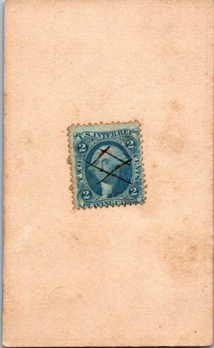 Civil War Era, Woman, Nice Fashion, Rev. Stamp on Back, c1860, CDV Photo, #4179 - Picture 2 of 2