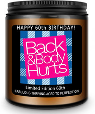 60Th Birthday Gifts for Women Men, Happy 60Th Birthday Decorations