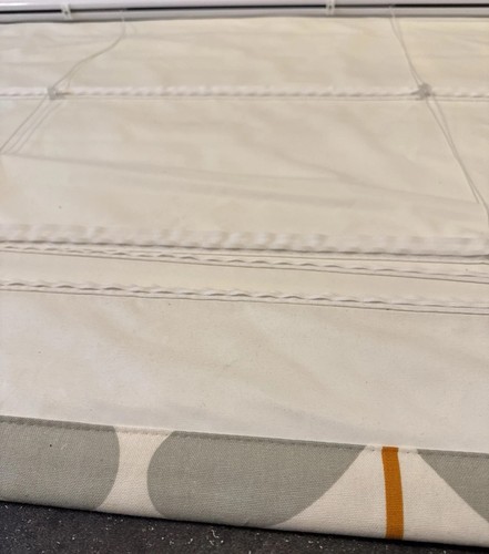 Orla Kiely Stem Dandelion Cream Roman Blind - 55 x 32 Inches / 140 x 81cm - Picture 11 of 20