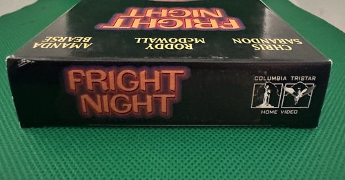 VHS Fright Night 1985 Roddy McDowell Chris Sarandon Horror Out Of Print - Bild 3 von 5
