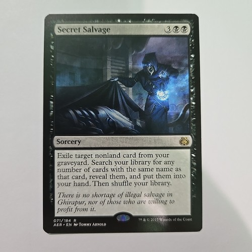 MTG Secret Salvage Aether Revolt 71 Regular Rare LP - Picture 2 of 3