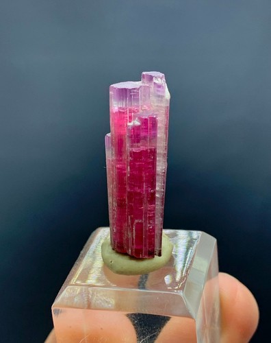 Bi Color Tourmaline Crystal From Afghanistan-4 Gram - Picture 4 of 6