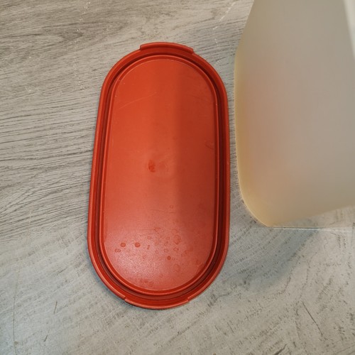 Tupperware 7.25 Cup Modular Mates 1613 Container 7" Red Lid 1313 - Picture 8 of 8